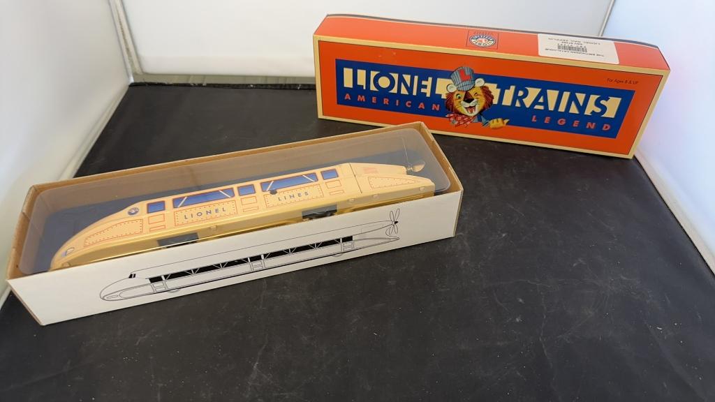 LIONEL TRAINS AMERICAN LEGEND WINDUP RAIL ZEPPELIN