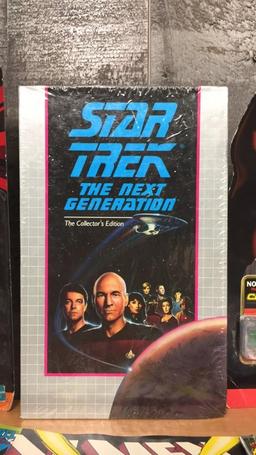 STAR WARS FIGURINES, STAR TREK VHS, MARVEL COMICS