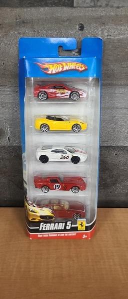 HOT WHEELS "FEARRARI 5" MULTI-CAR PACK