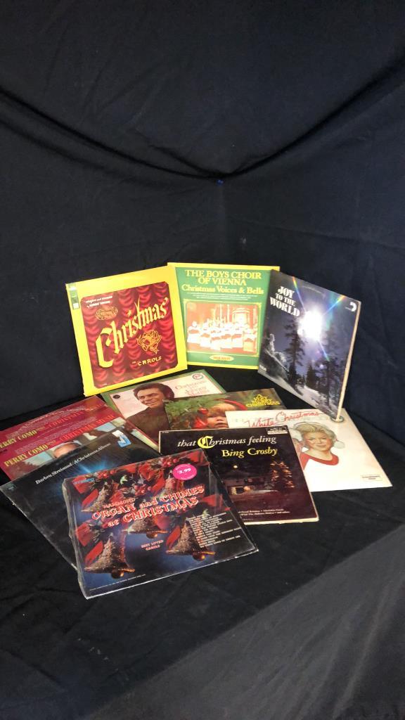 CHIRSTMAS VINYL RECORDS: BING CROSBY & MORE