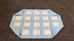 LAZY DAISY STITCH  PATCHWORK QUILT