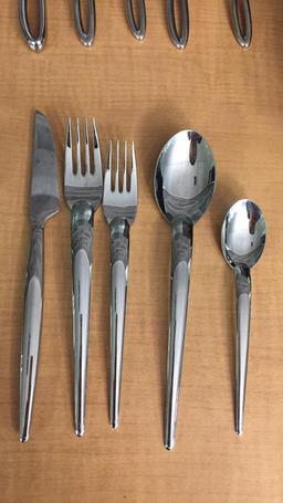 11) FULL COURSE FLATWARE SETS: ROSENTHAL & MORE