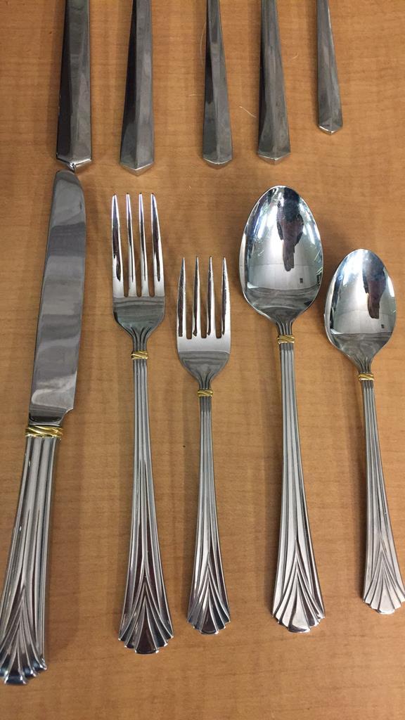 11) FULL COURSE FLATWARE SETS: ROSENTHAL & MORE