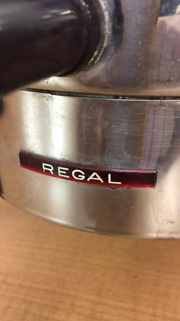 REGAL SPACE AGE ROCKET ELECTRIC COFFEE MAKER