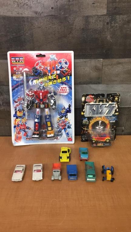 JAPANESE TRANSFORMER, MATCH BOX CARS & MORE