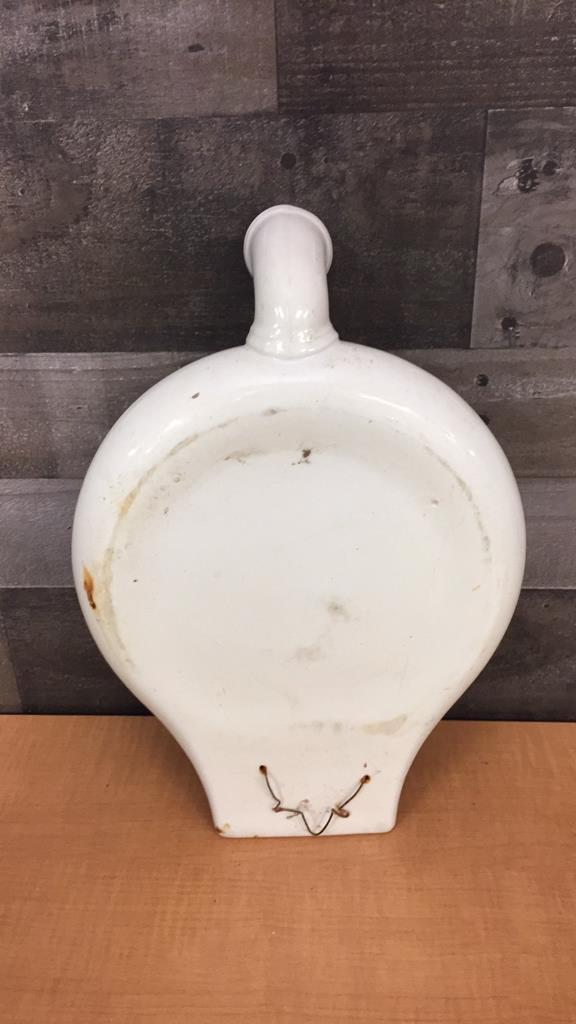 VINTAGE PORCELAIN URINAL BED PAN