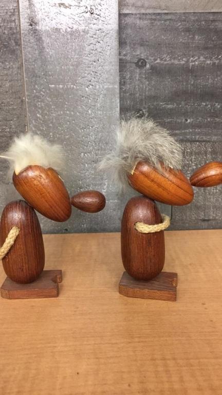 TEAK WOOD DANISH HANS BOLLING STYLE TROLLS