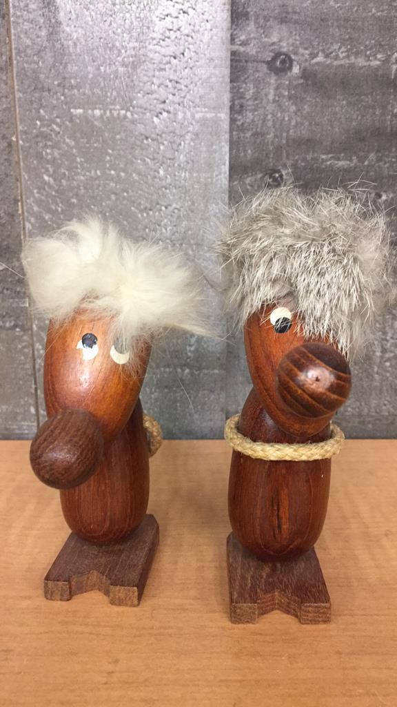 TEAK WOOD DANISH HANS BOLLING STYLE TROLLS