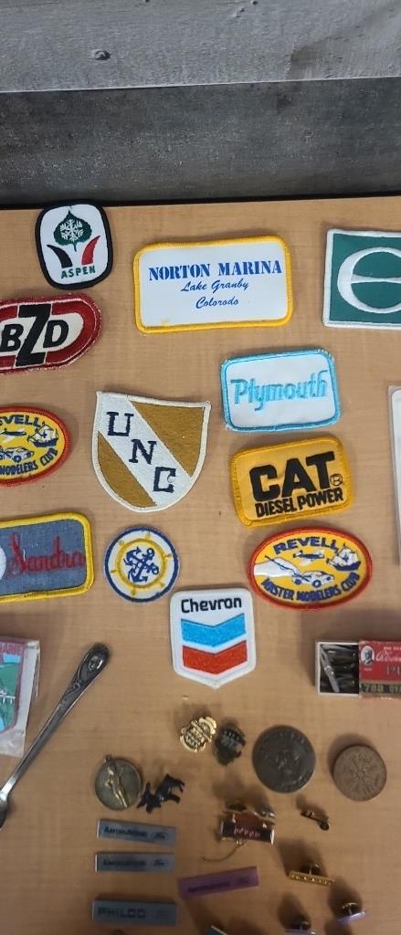 ANTIQUE GERMAN COINS, PINS, PATCHES, & MORE
