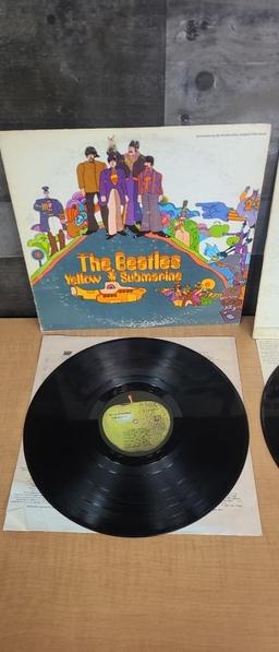 THE BEATLES VINYL: YELLOW SUBMARINE & HELP! OST