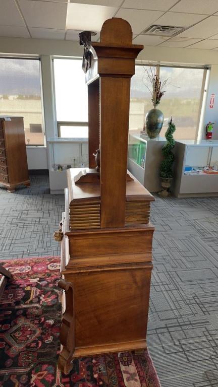 1890s VICTORIAN LINEN PRESS CABINET