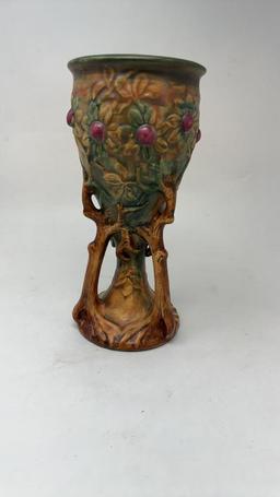 WELLER 1920s "WOODCRAFT" GOBLET VASE