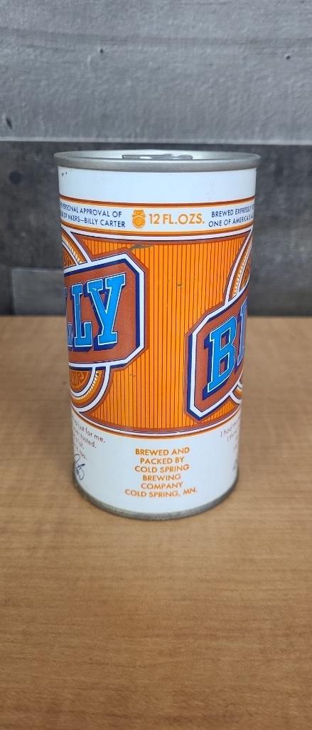 21) 1970's BILLY BEER CANS