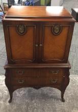 FRENCH LOUIS XV STYLE TALL DRESSER CHEST