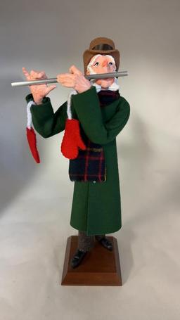 SIMPICH CHARACTER DOLL CAROLLER "FLUTE MAN"