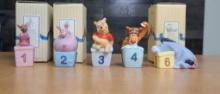 5) POOH & FRIENDS BIRTHDAY FIGURINES