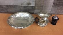 EDWARDIAN SILVERPLATE SERVINGWARE