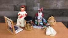 GORHAM, PIMA, NAVAJO, & MORE HANDMADE ETHNIC DOLLS