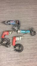 WILWAUKEE, BOSCH ROTARY HAMMER, MAKITA DRILL