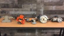 TRIM SAW, CIRCULAR SAW, SANDER, GRINDER & MORE