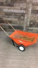 VINTAGE RADIO CART GARDEN WHEELBARROW