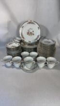 LILING YUNG SHEN  "SERENADE" 71PC CHINA SET