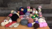 25+ SKEINS OF YARN