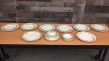 18PC OCCUPIED JAPAN ROSE CHINA