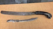 INDONESIAN / SUMATRAN KLEWANG SWORD & MORE