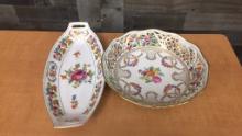 PC SCHUMANN BAVARIA & NORITAKE FLORAL CHINA