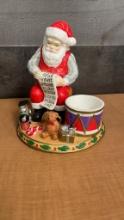 PARTYLITE SANTA'S LITTLE TEALIGHT HOLDER