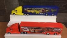 ACTION 1998 & 2000 DALE EARNHARDT TRUCK DIECASTS