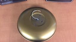 GENERAL ELECTRIC ALARM CLOCK & LIGHT FIXTURE