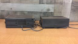 GENERAL ELECTRIC ALARM CLOCK & LIGHT FIXTURE