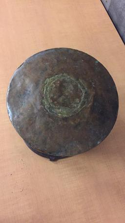VTG COPPER CAULDRON BUCKET