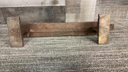 RAILROAD TRACK ANDIRON