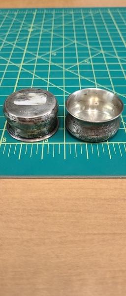 STERLING SILVER INDIVIDUAL SALT CELLARS 11G