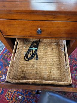 HOWARD MILLER CHAIRSIDE TABLE