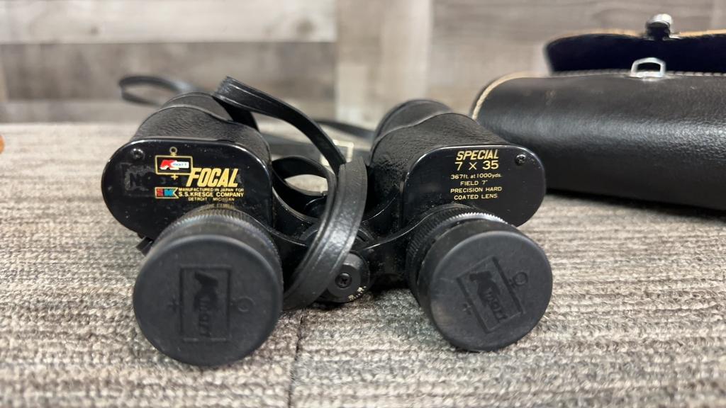 2) PAIR OF BINOCULARS
