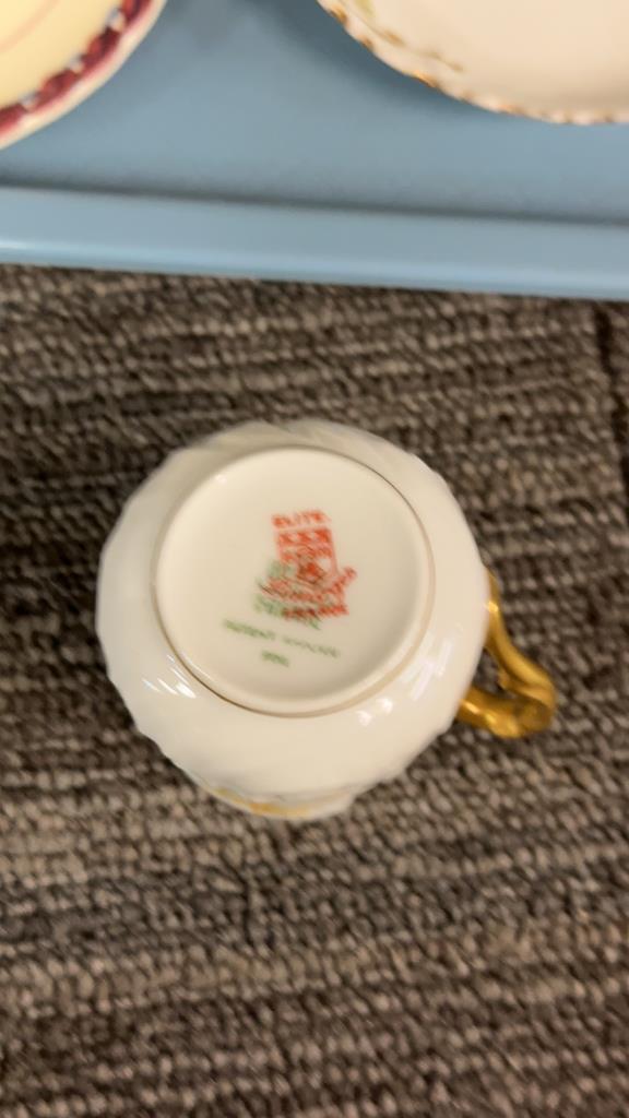 6) DEMITASSE CUP & SAUCER SETS