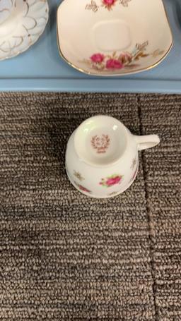 6) DEMITASSE CUP & SAUCER SETS