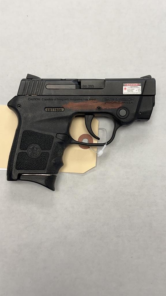 SMITH & WESSON BODYGUARD 380 SN#EBT7835