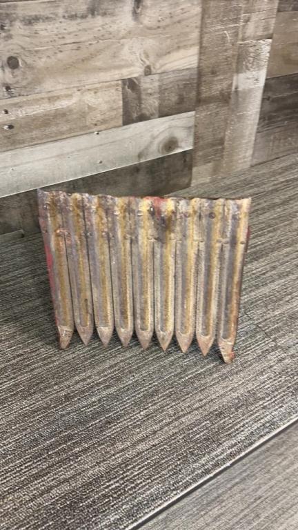 EARLY WOODEN CRANBERRY SCOOP RAKE