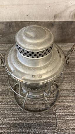 ADAMS & WESTLAKE CO RAILROAD LANTERN