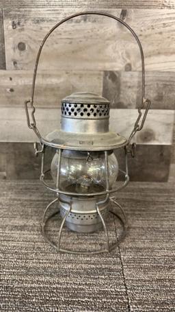 ADAMS & WESTLAKE CO RAILROAD LANTERN