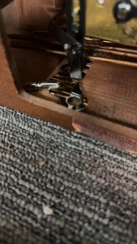SETH THOMAS WESTMINSTER TAMBOUR CLOCK NO.1302