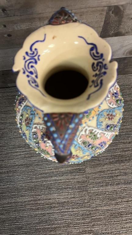 JAPANESE MORIAGE SATSUMA STYLE VASE