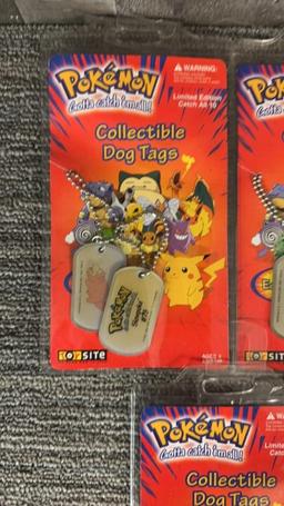 POKEMON COLLECTIBLE DOG TAGS