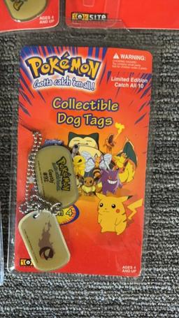 POKEMON COLLECTIBLE DOG TAGS