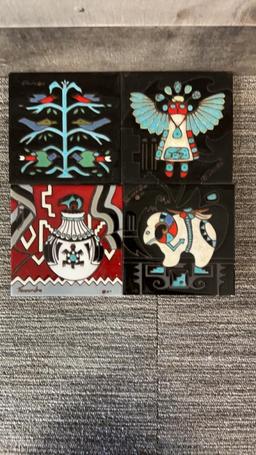 NAVAJO TILE ART BY CLEO TEISSEDRE